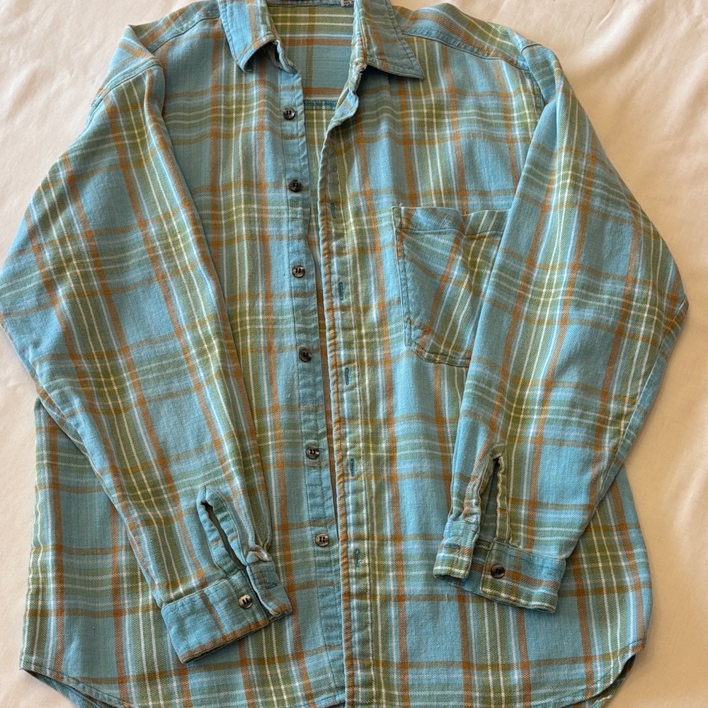 Cozy retro flannel